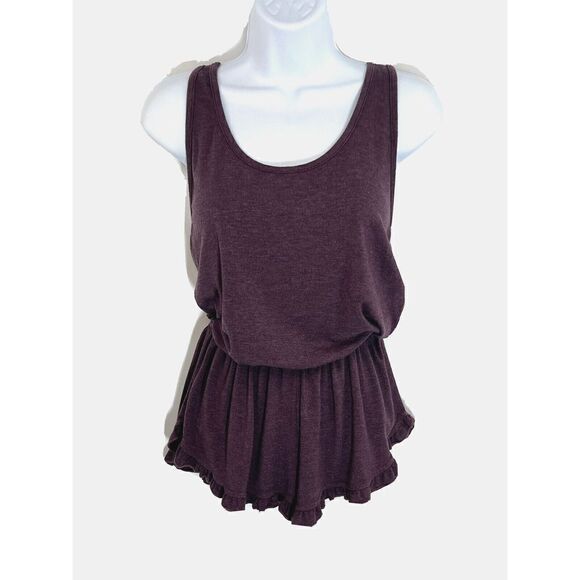 Spiritual Gangster Size XS Ruffle Romper Jumper Peace Love Yoga USA Racerback - Picture 12 of 12